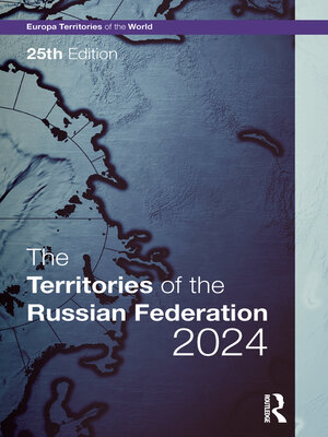 cover image of The Territories of the Russian Federation 2024